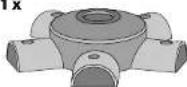 Reer EasyHeat Flex 19050 - Contenuto della confezione. - 1