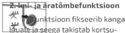 Leifheit Air Active M 76145 - Reguleeritavad jalakatted [10] võimaldavad kompenseerida põranda ebatasasusi (keerake reguleeritavaid jalakatteid päri-õi vastupäeva). - 2
