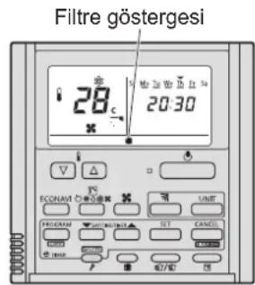 PANASONIC S1014PT3E - Hava Filtresinin Bakimi - 1