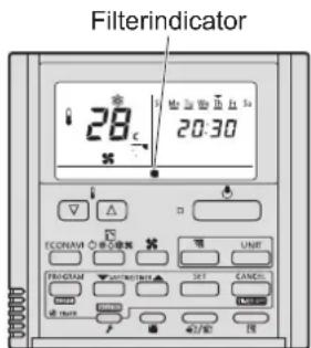 PANASONIC S1014PT3E - Onderhoud luchtfilter - 1