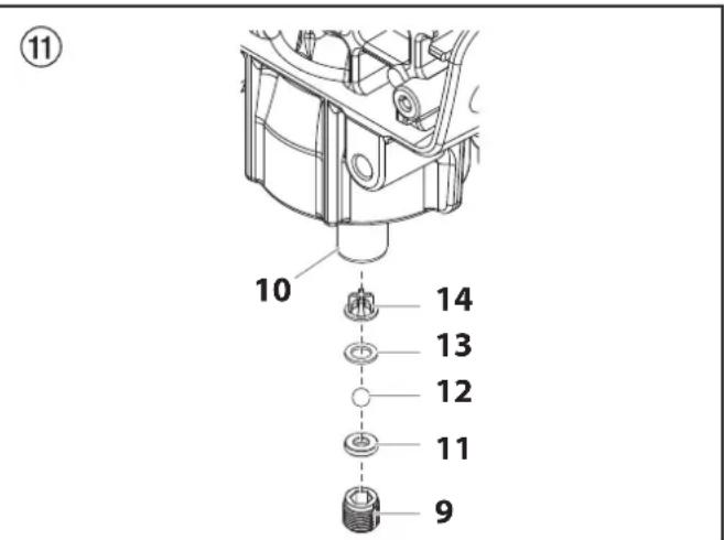 ⑪ 10 14 13 12 11 9