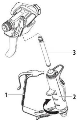 WAGNER HeavyCoat 750 G - EINSTECKFILTER IN DER AIRLESS-SPRITZPISTOLE (ABB.15) - 1