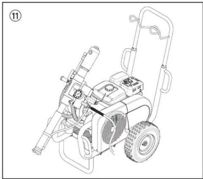 WAGNER HeavyCoat 970 E SSP - Position de travail II (fig. 11) - 1