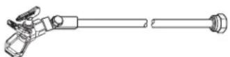 WAGNER HeavyCoat 970 E SSP - Tip extension with slewable knee joint (without tip) - 1