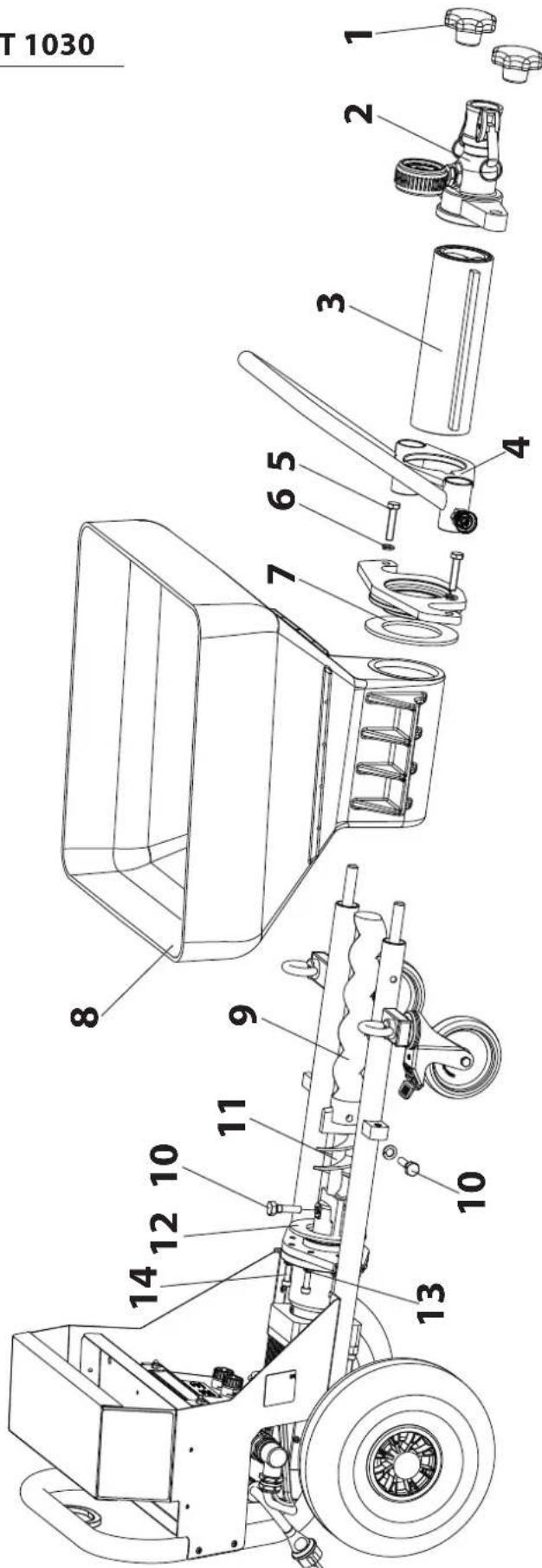 WAGNER PlastCoat 1030 - SPARE PARTS LIST FOR PLASTCOAT 1030 - 1