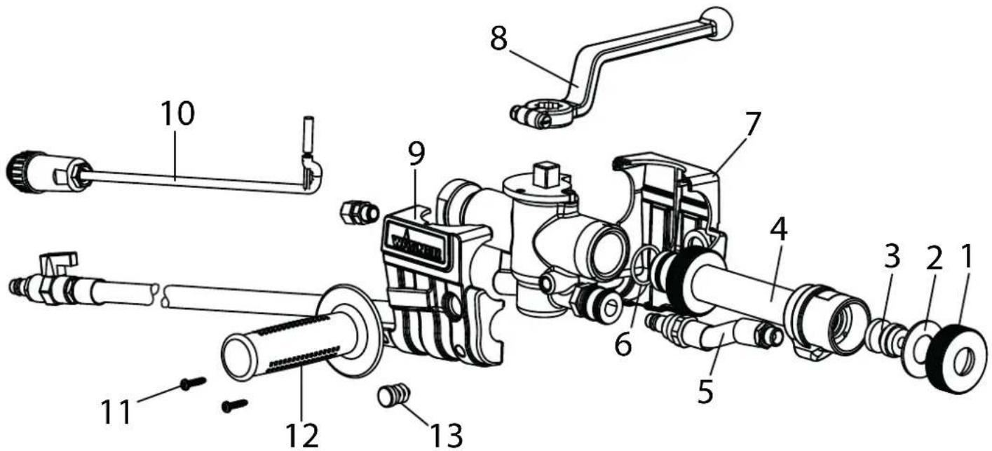 WAGNER PlastCoat 1030 - SPARE PARTS LIST - SPRAY LANCE - 1