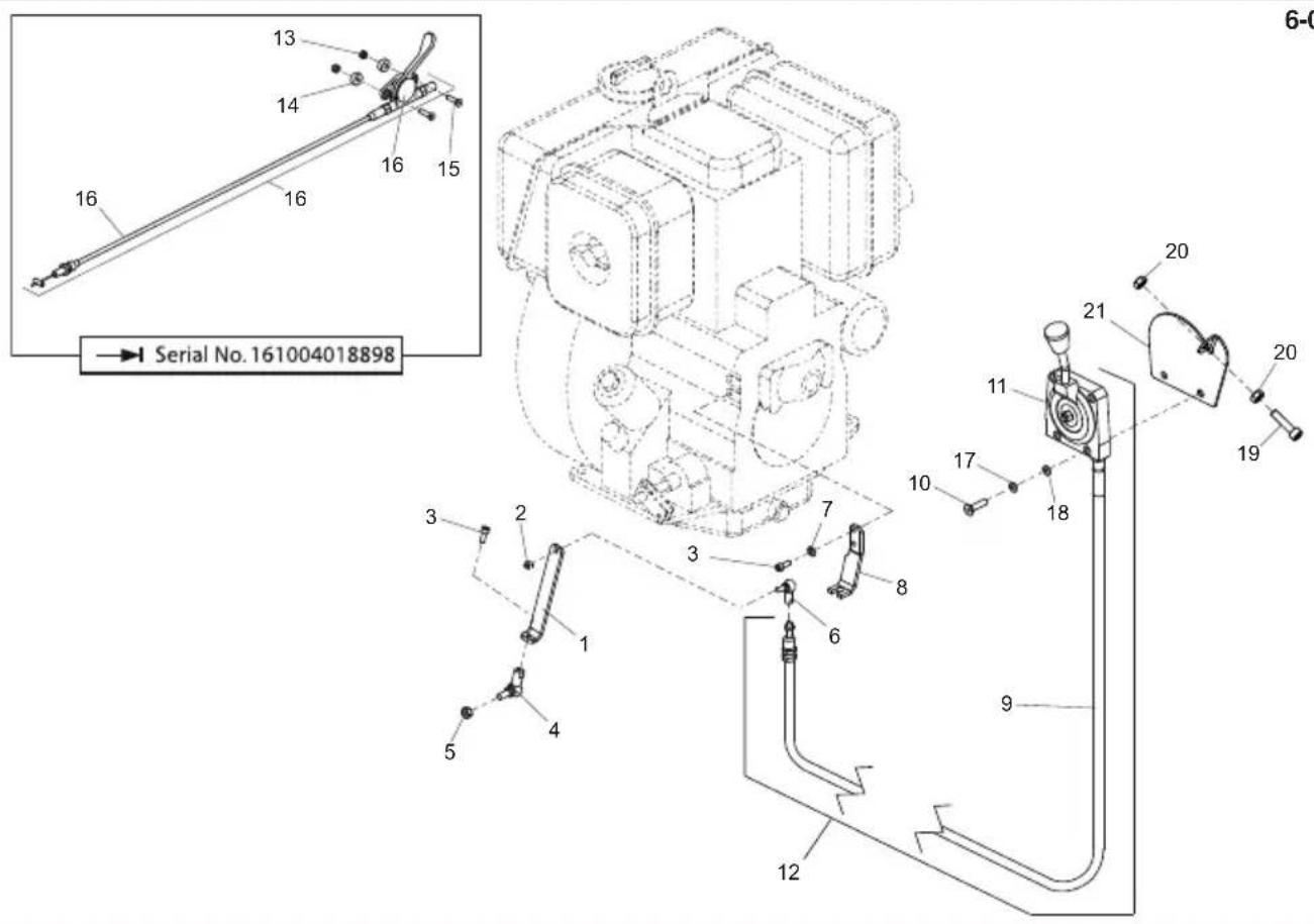 Lescha BELLE RPC 6080 - Gearbox Assembly, Ensemble Boîte de Vitesses, - 2