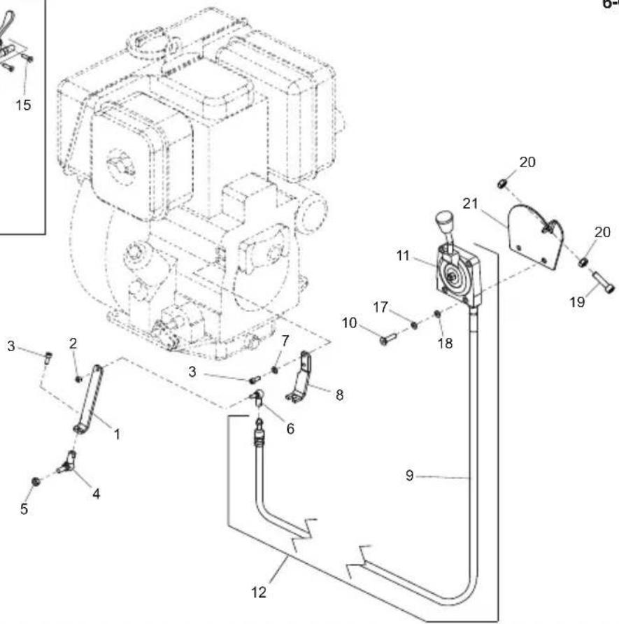 Lescha BELLE RPC 6080 - Hatz Motor en Aandrijfset, Hatz Motor und Antriebsbausatz, Hatz Motor og Gearkit, Hatz Motore e Kit Trasmissione - 4