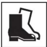 Lescha BELLE PCEL 400E - B - Safety Decal (Part No. 19.0.373) - 2