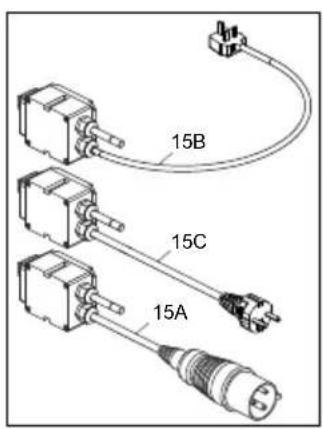 Lescha BELLE PCEL 400E - Trilelement, Rüttlerteil, Vibratorenhed, Gruppo Vibratore - 1