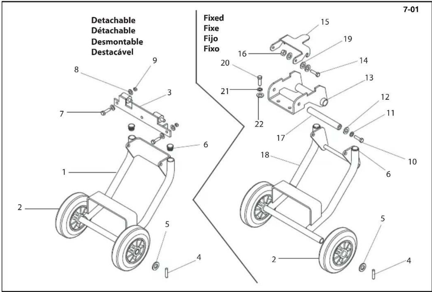 Lescha BELLE PCX 500 - Motor en Aandrijfset (Hatz), Motor und antriebsbausatz (Hatz), Motor og Gearkit (Hatz), Motore e Kit trasmissione (Hatz) - 3