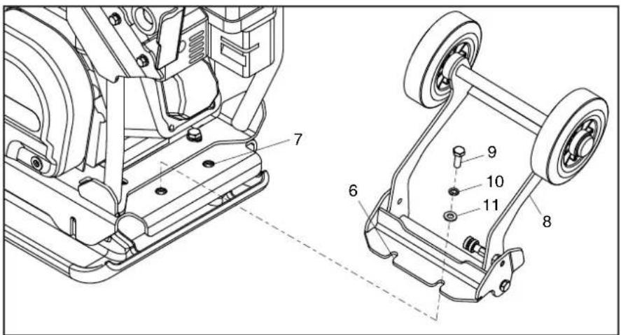 Lescha BELLE PCX 1340 - Transporter Attachment - 1
