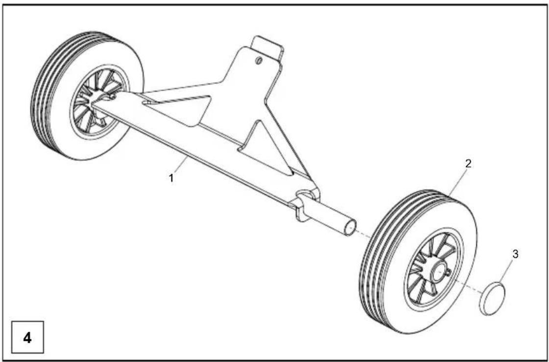Lescha BELLE PCX 60A - Transporter Attachment, Fixation de Transporteur, Conexión para Transportador Acessório do Transportador - 1