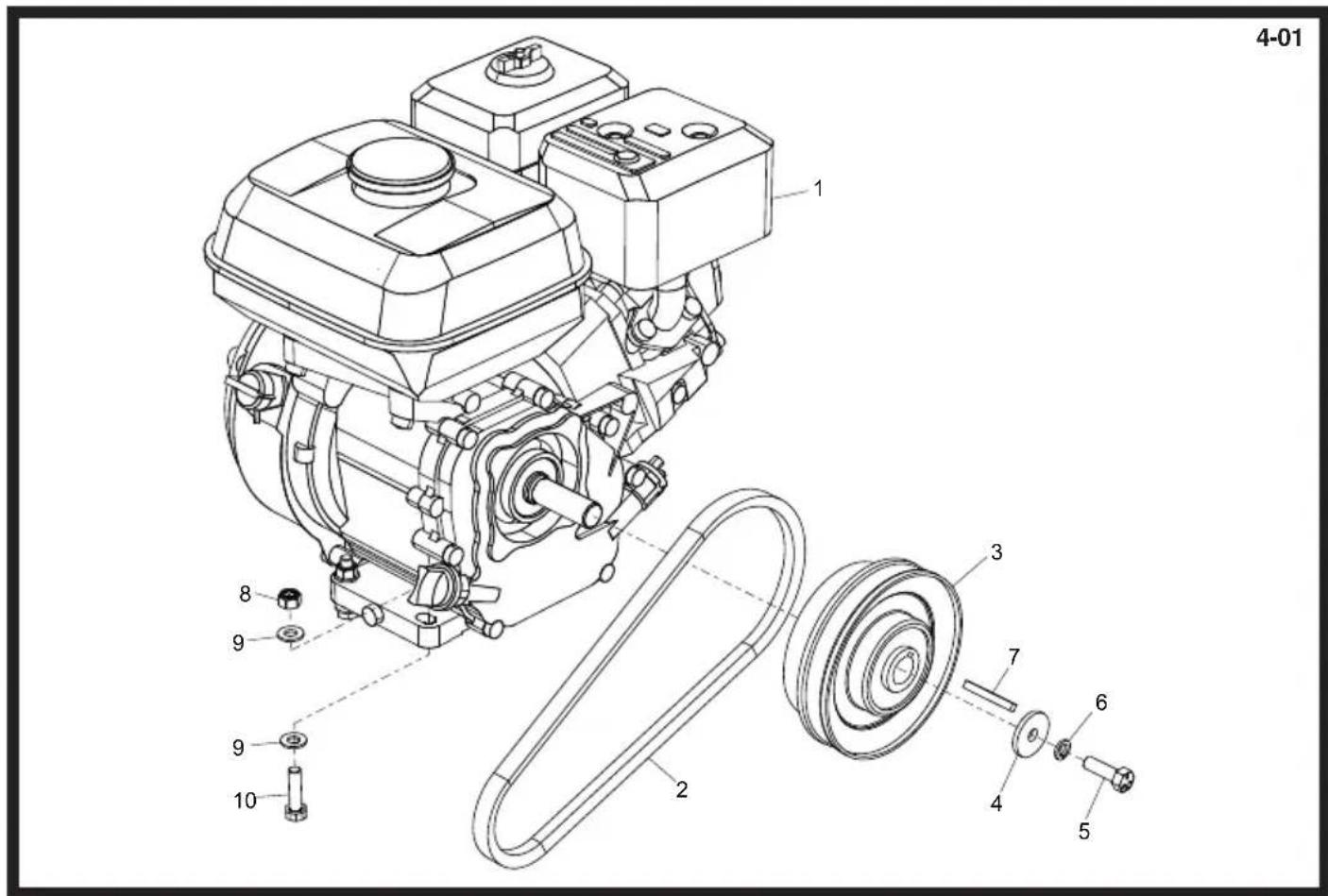 Lescha BELLE PCX 60A - Engine & Drive Kit, Moteur et Kit d'entraînement, Motor y Kit Transmision, Motor e Kit de Transmissão - 1