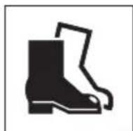 Lescha BELLE PCX 60A - A - Veiligheidssticker (Onderdeelnr. 19.0.373) - 2