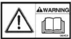 Lescha BELLE SF 460 - Safety Decals, Location/Description - 2
