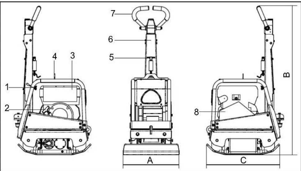 Lescha BELLE RPC 30 - Descripción de la máquina - 1