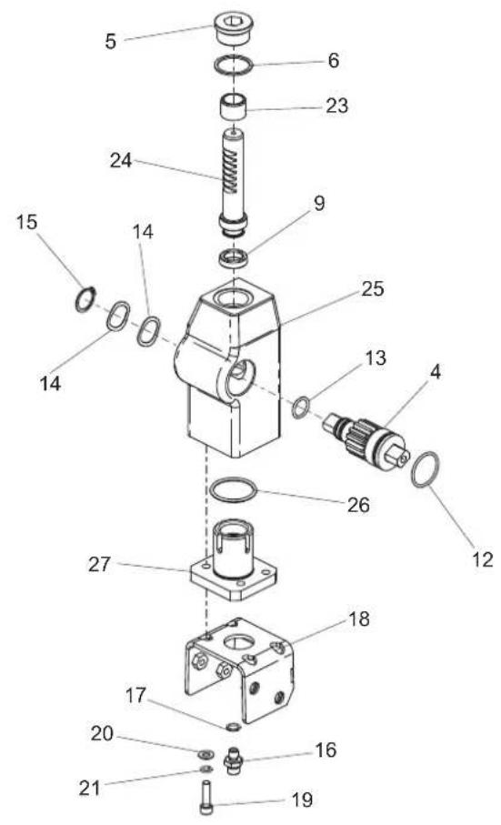 Lescha BELLE RPC 30 - Pump Assembly, Pompa, Bomba, Conj. Bomba - 1