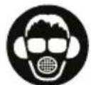 HUSQVARNA BA101 - Symbole auf dem Anbaugerät und dem Antriebsaggregat - 7
