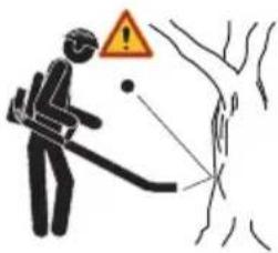HUSQVARNA BA101 - Symbols on the attachment and on the power unit - 7
