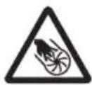 HUSQVARNA BA101 - Symbols on the attachment and on the power unit - 10