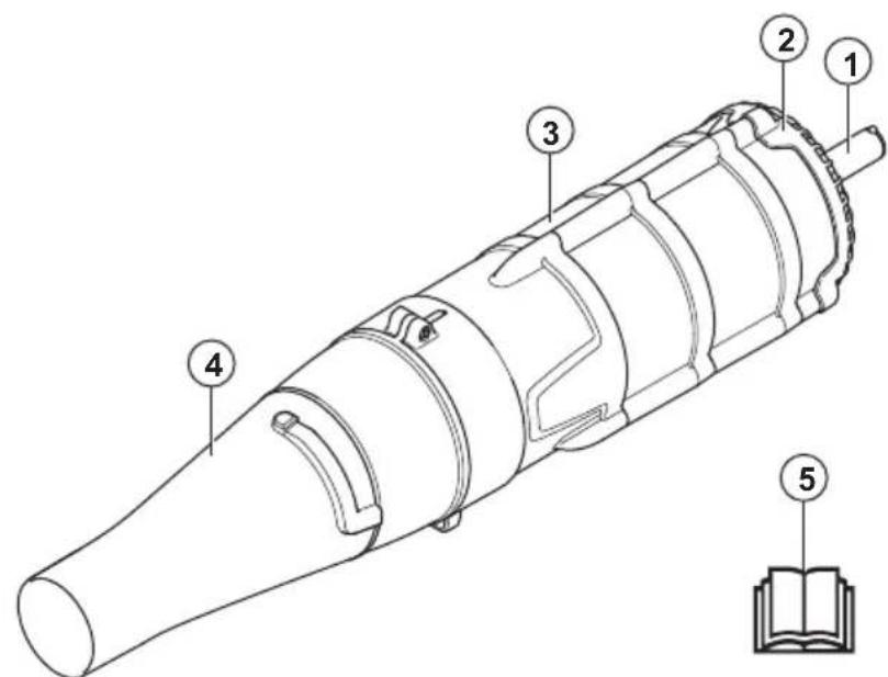 HUSQVARNA BA101 - Übersicht über das Anbaugerät - 1