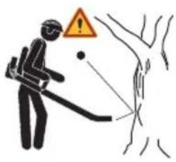 HUSQVARNA BA101 - Symbole auf dem Anbaugerät und dem Antriebsaggregat - 3