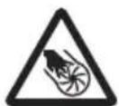 HUSQVARNA BA101 - Symbole auf dem Anbaugerät und dem Antriebsaggregat - 6