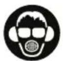 HUSQVARNA BA101 - Symbols on the attachment and on the power unit - 4