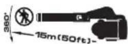 HUSQVARNA BA101 - Simbolurile de pe accesoriu si de pesursa de alimentare - 8