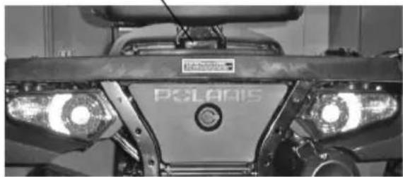 POLARIS Sportsman 500 Touring Quadricycle (2008) - Siège du passager - 1