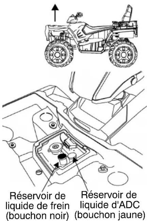 POLARIS Sportsman 500 Touring Quadricycle (2008) - Niveau d'huile - 1
