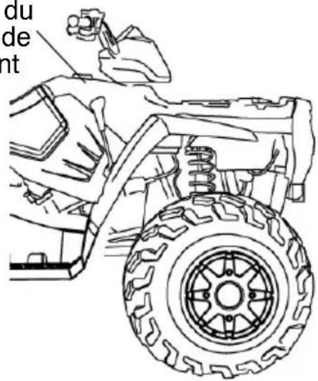 POLARIS Sportsman 500 Touring Quadricycle (2008) - Filtre à carburant - 1