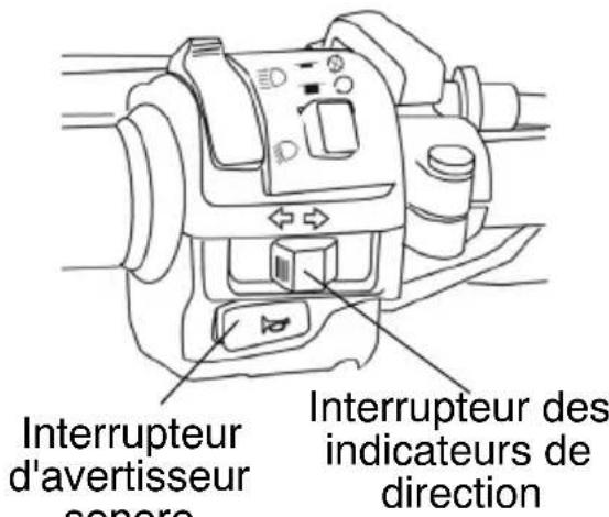 POLARIS Sportsman 500 Touring Quadricycle (2008) - Interrupteur des indicateurs de direction - 4