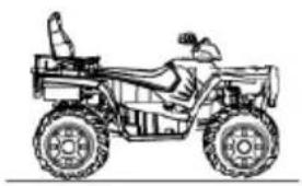 POLARIS Sportsman 500 Touring Quadricycle (2008) - Niveau d'huile de la boîte de transmission - 1