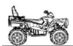 POLARIS Sportsman 500 Touring Quadricycle (2008) - AVERTISSEMENT - 1