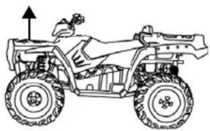 POLARIS Sportsman 500 X2 Quadricycle (2007) - AVERTISSEMENT - 1