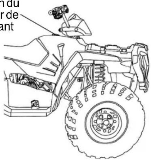 POLARIS Sportsman 500 X2 Quadricycle (2007) - Filtre à carburant - 1