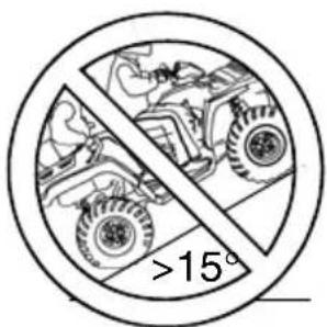 POLARIS Sportsman 500 X2 Quadricycle (2007) - Demi-tour à flanc de colline (Méthode 3 points) - 2