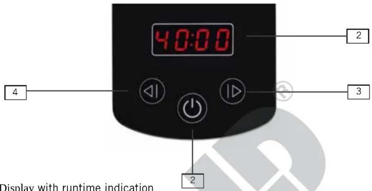 UNOLD Gelato 48855 - CONTROL PANEL - 1