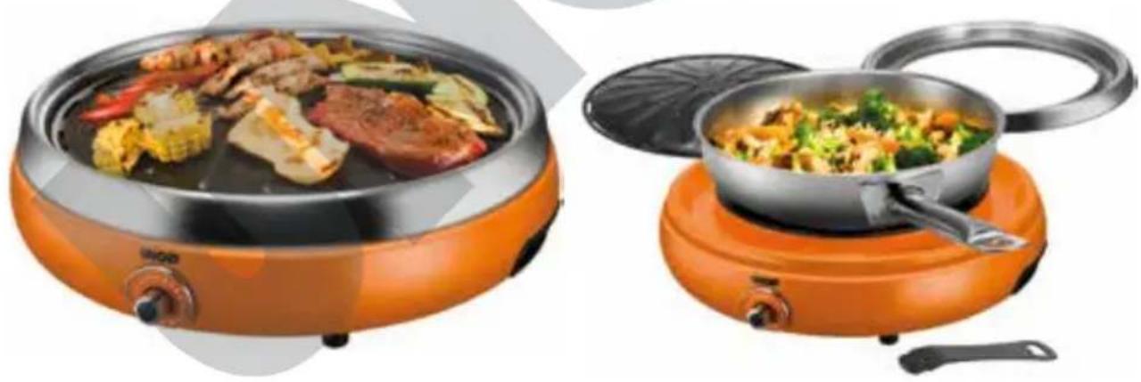 UNOLD Asia Grill 58546 - POWIERZCHNA GRILLOWANIA - 1