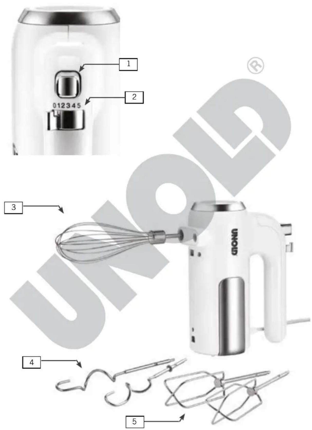 UNOLD 78710 - EINZELTEILE - 1