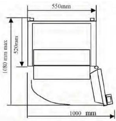 HAIER HFZ136AA - Dimensions : - 1