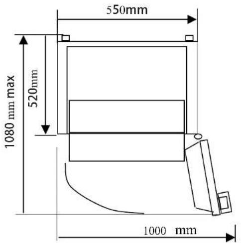 HAIER HFZ136AA - Dimensions : - 1