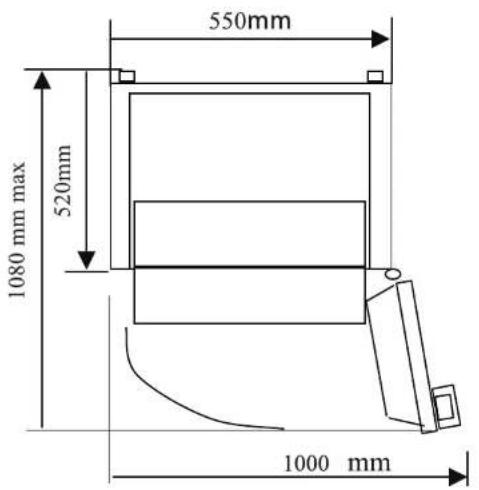 HAIER HFZ136AA - Dimensions : - 1