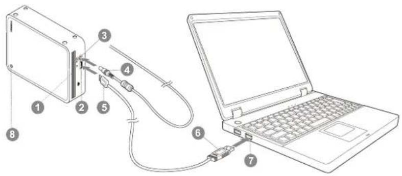 TOSHIBA HDWC340EK3JB - Подключени диска К komпьютуру - 1