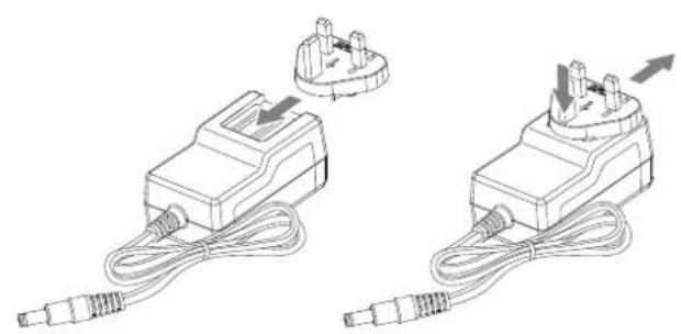 TOSHIBA HDWC340EK3JB - Installieren und Entfern der austauschbaren Stecker - 2