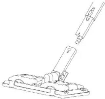 Di4 SteamClean Caddy XL - Floor brush - 1