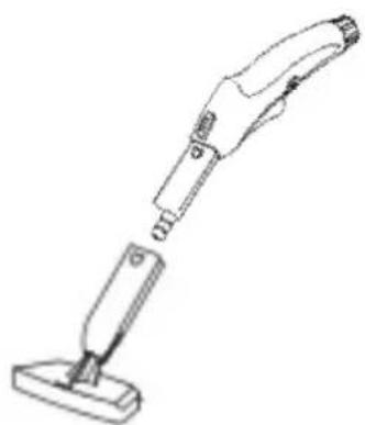 Di4 SteamClean Caddy XL - Tubo extensível - 4
