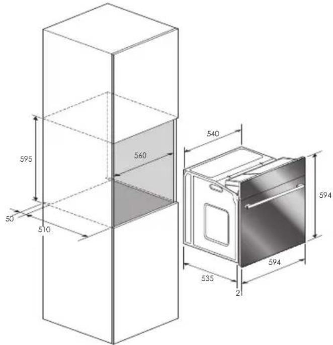 Fulgor Milano QO 6009 PT X - Flush fitting - 2